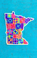 Minnesota State Quilt Sticker