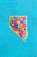 Nevada State Quilt Sticker