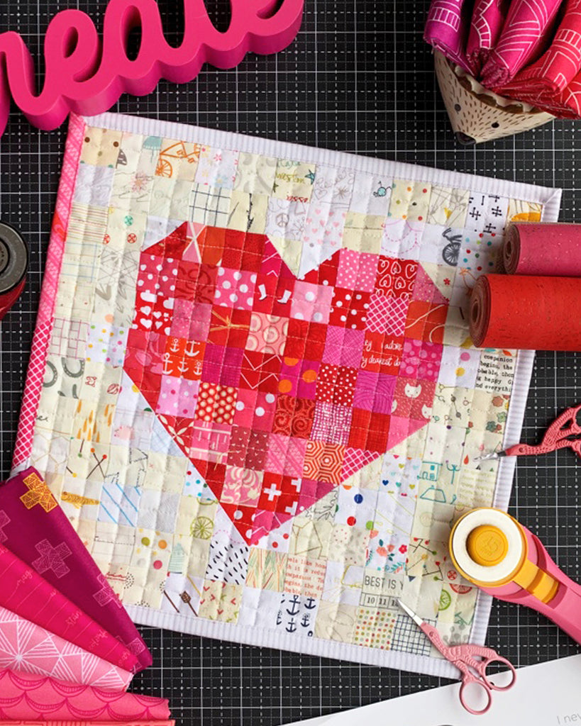 Patchwork Heart Free PDF Pattern