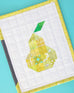 Patchwork Pear Free PDF Pattern