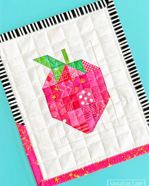 Patchwork Strawberry Free PDF Pattern