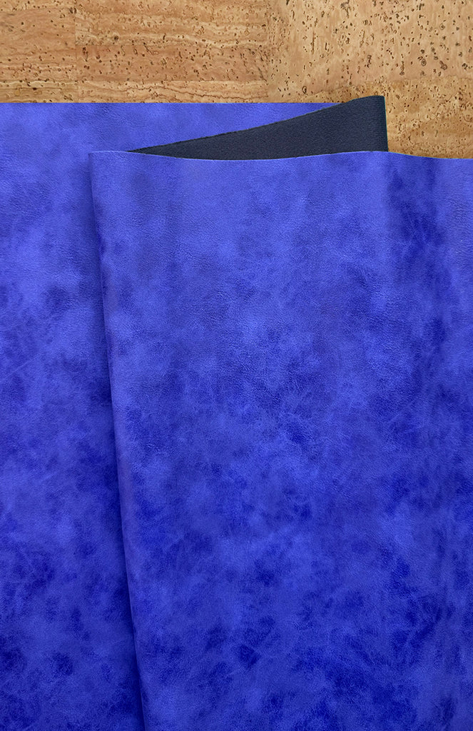 Periwinkle Suede Faux Leather