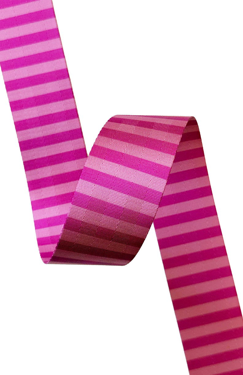 Pink Stripe - 2in Handle Webbing