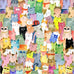 Full of Purrsonality 108" Wide Fabric