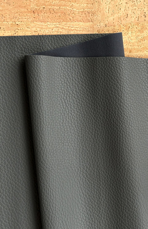 Slate Pebbled Faux Leather