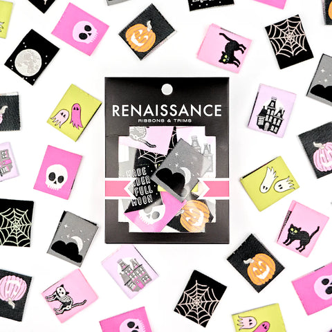 Spooky Night - Woven Label Pack