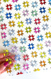 Patchwork Stars Clear TPU Vinyl