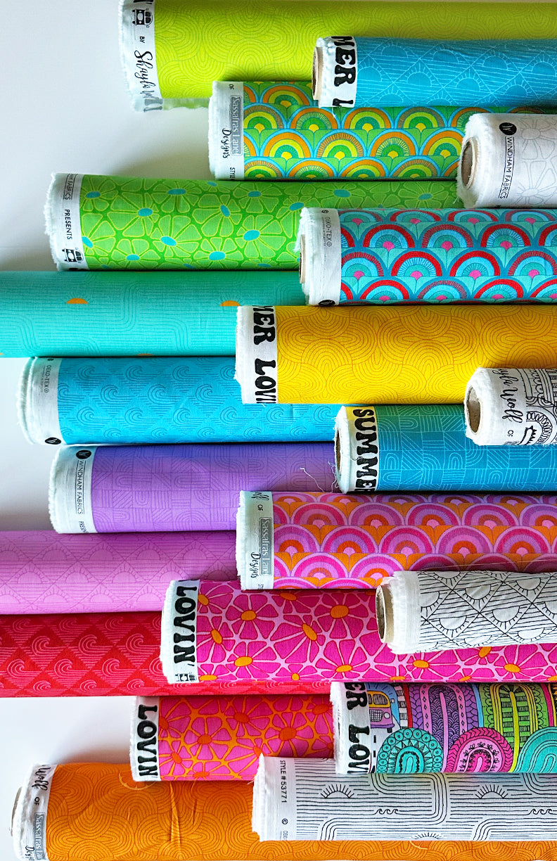 Summer colours coming in - Lalla's Bulk Fabric - LBF