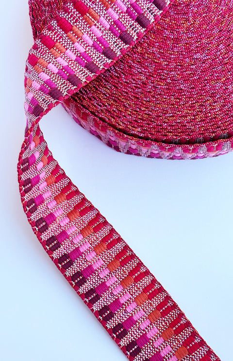 Warm Woven Switchbacks - 2in Handle Webbing