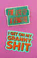 Life of a SEWGIRL Glitter Sticker