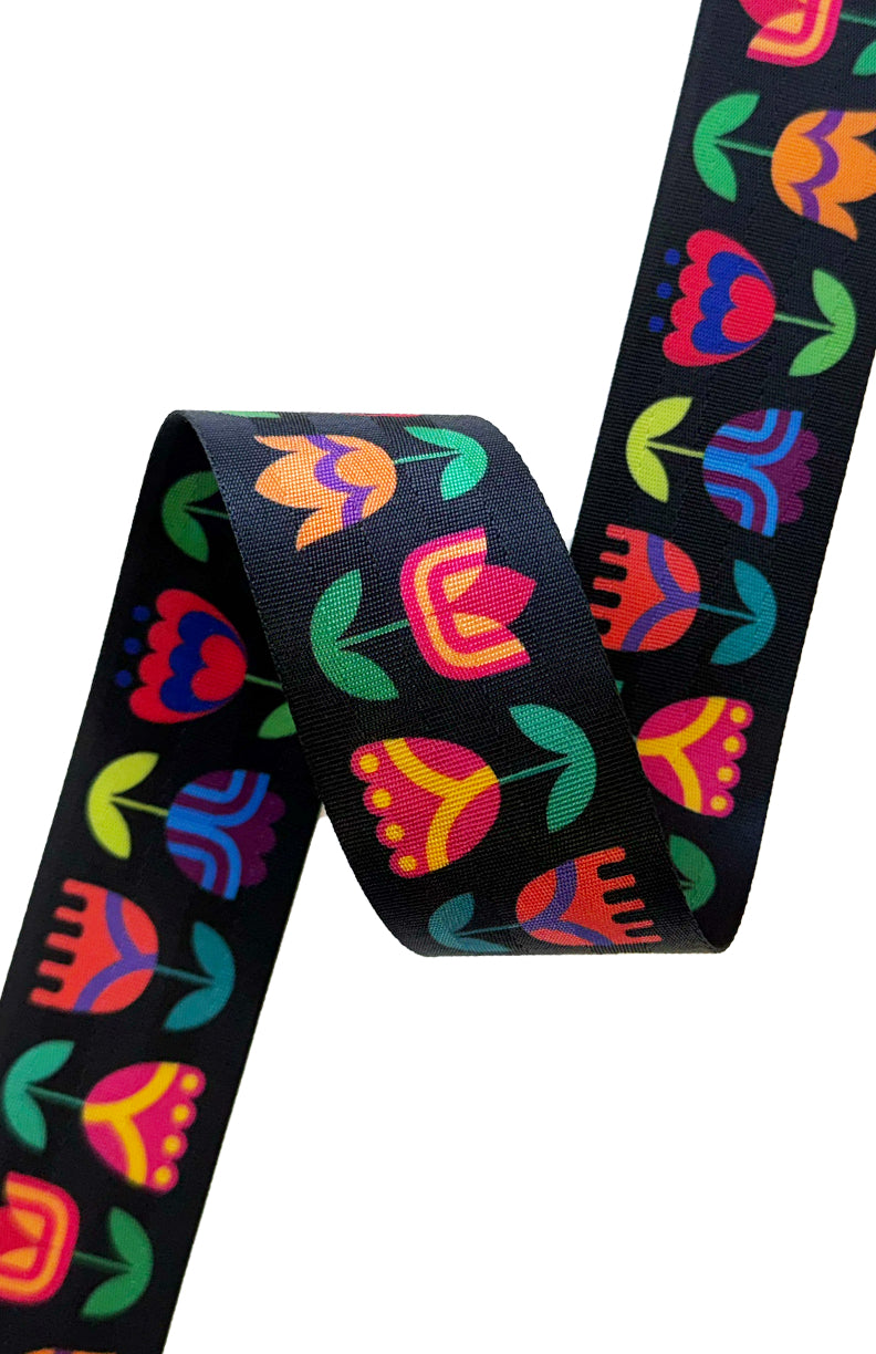 Tulips - 2in Handle Webbing