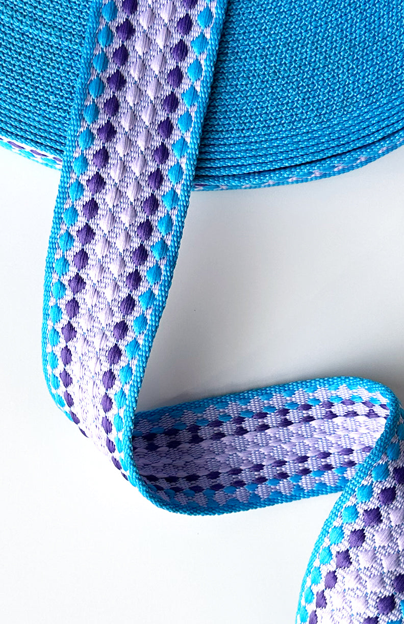 Periwinkle Woven - 2in Handle Webbing