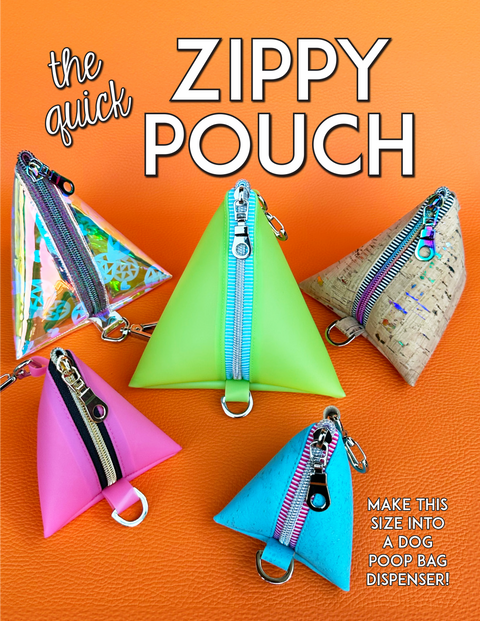 Strippy Zipper Pouch Kit | Fat Quarter Shop Exclusive