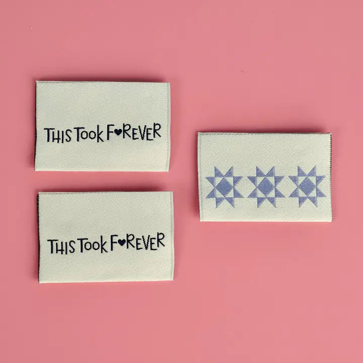 This Took Forever - Sewing Labels