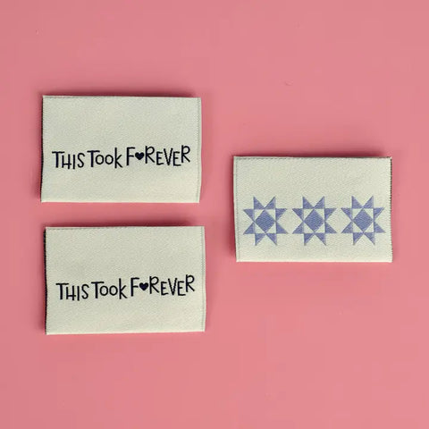 This Took Forever - Sewing Labels