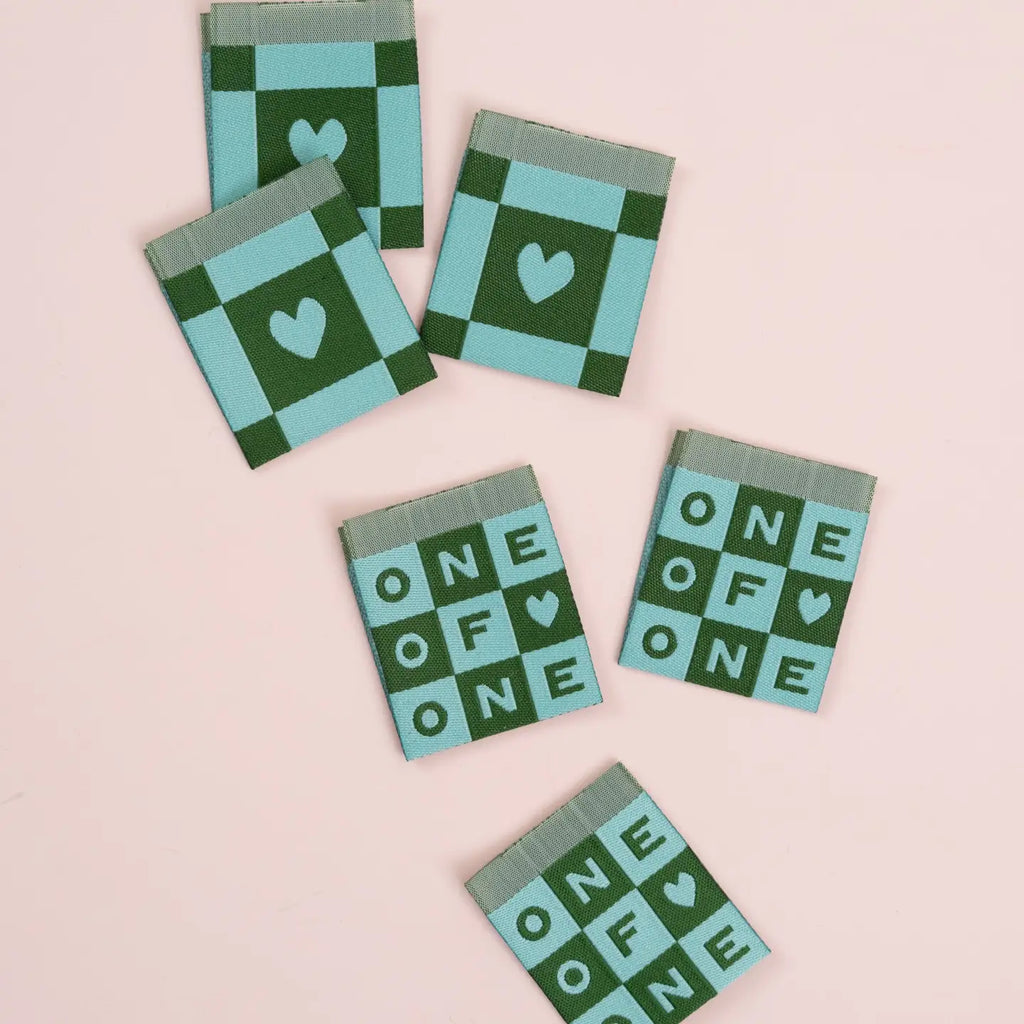 One of One Square Sew-in Labels