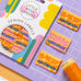 Handmade Flower Power Sewing Labels