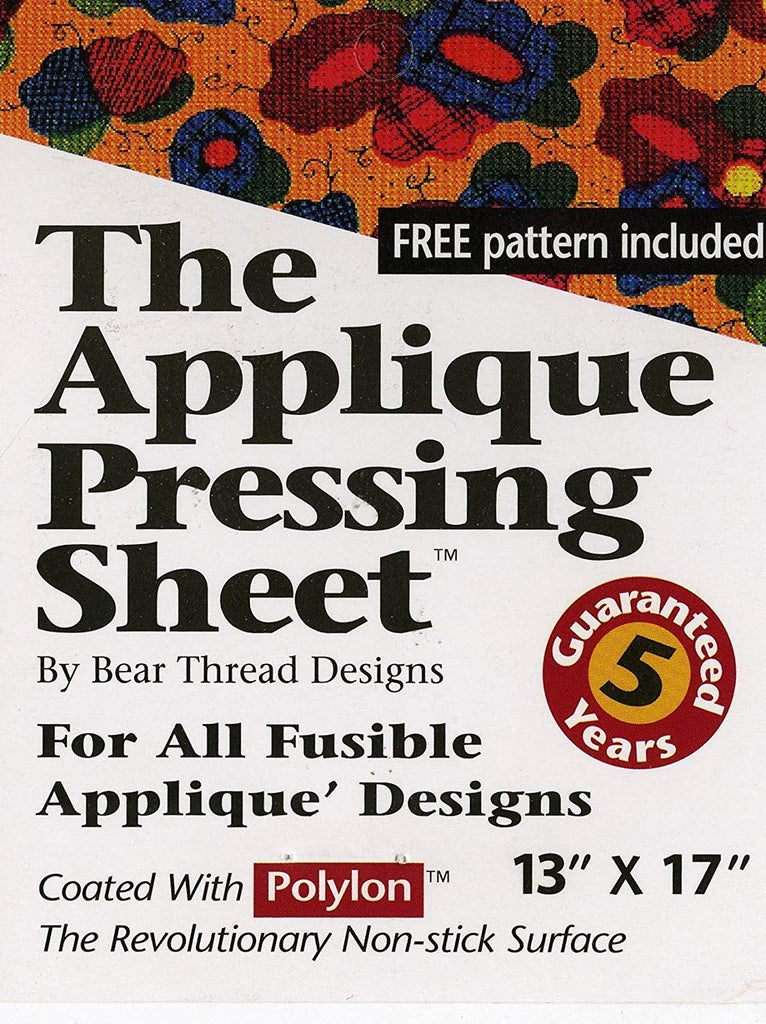 Design Pro Appliqué Mat - Antihaft Bügelmatte -  Bügelunterlage für Applikationen - CLOVER Appliqué Pressing Sheet