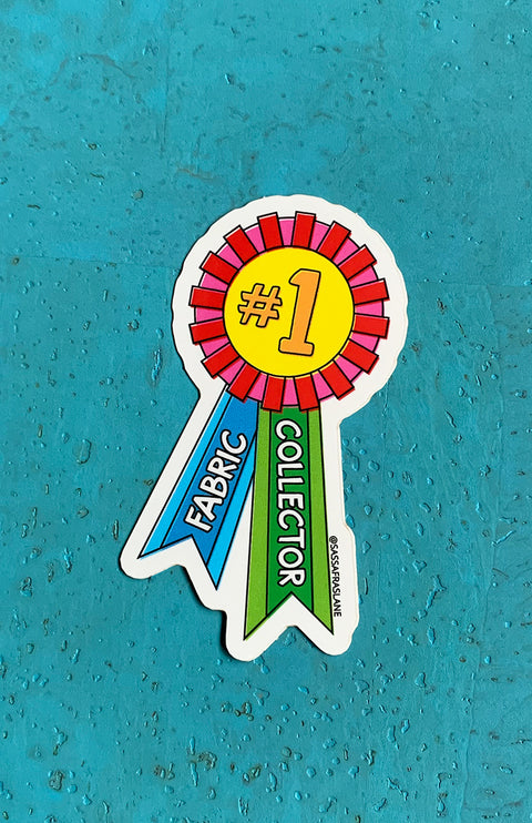 Fabric Collector Award Sticker