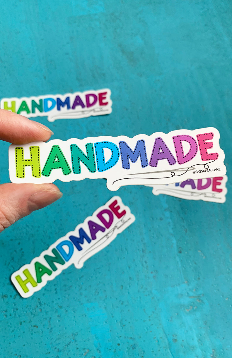 Handmade Sticker – Sassafras Lane Designs
