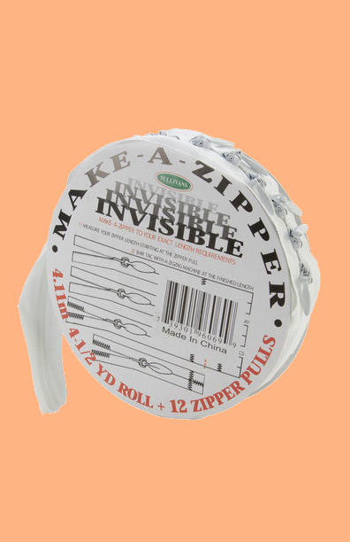 Invisible Zipper Roll