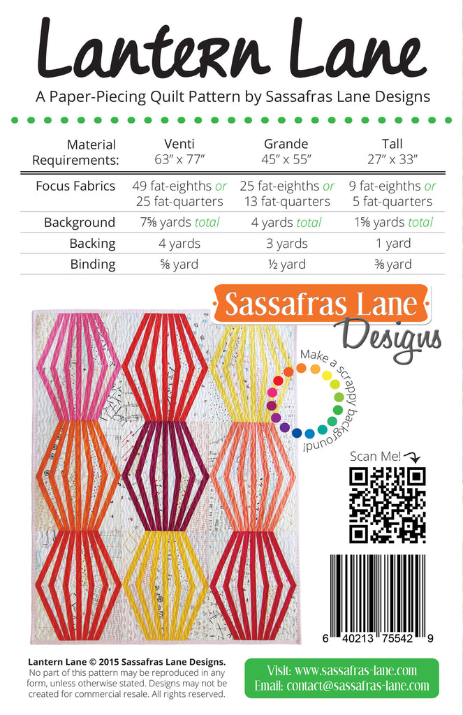 Canyon Boulevard Quilt Pattern – Sassafras Lane Designs