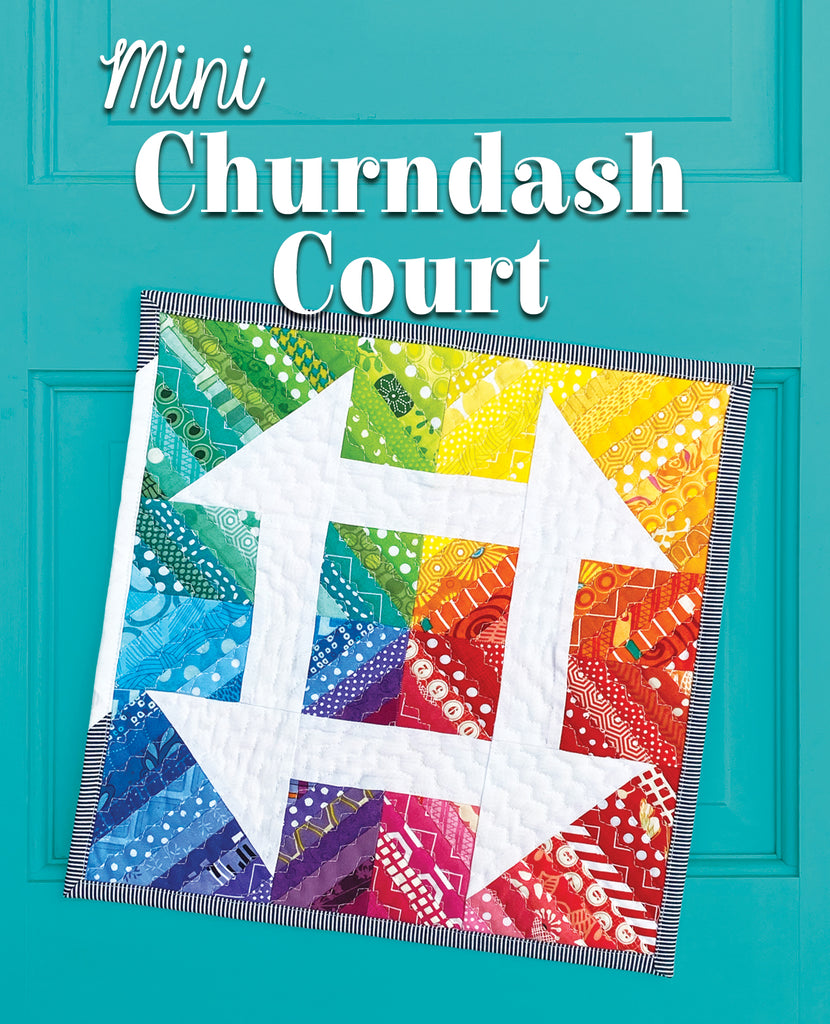 Mini Churndash Court Quilt Pattern