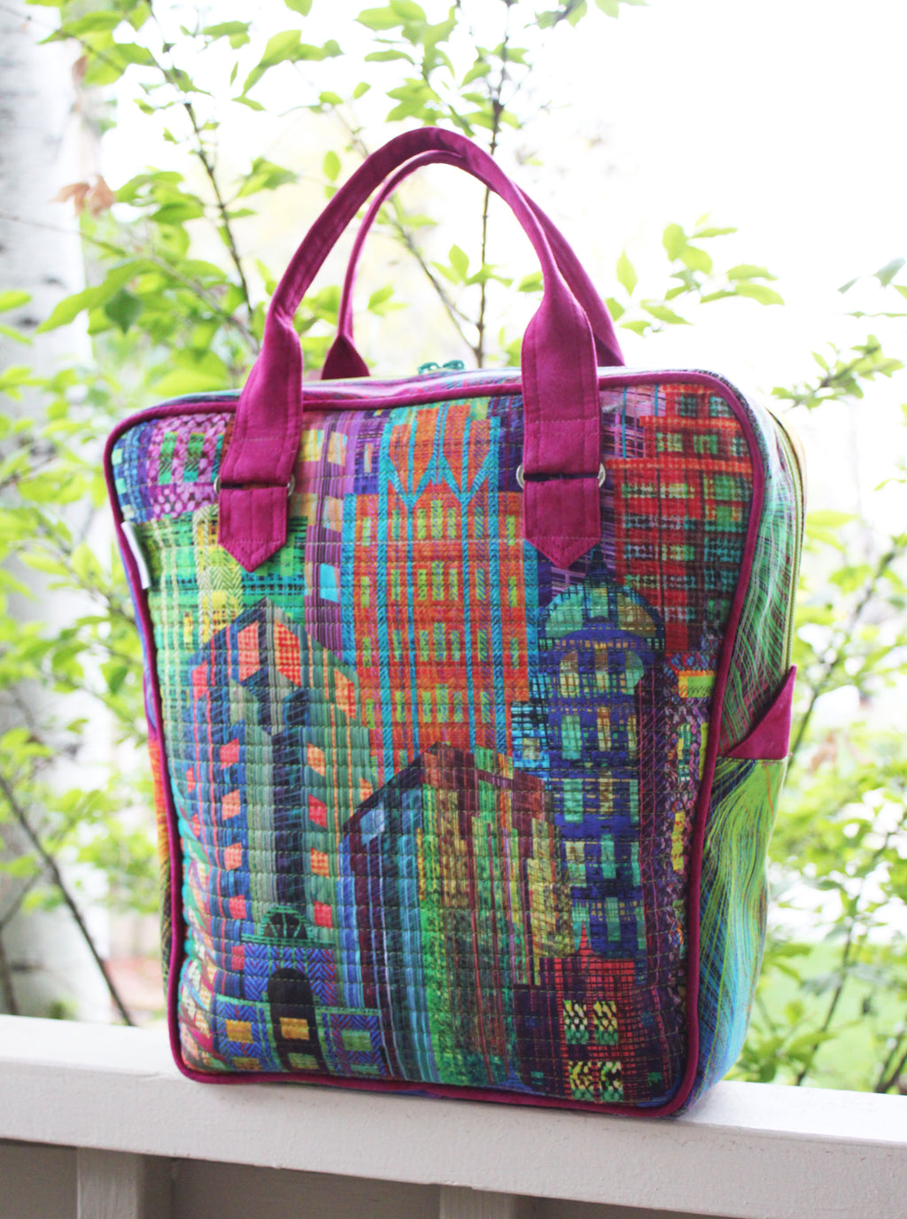 Bubba Bowling Bag Pattern by Sassafras Lane Designs 640213755399 - Quilt in  a Day Patterns