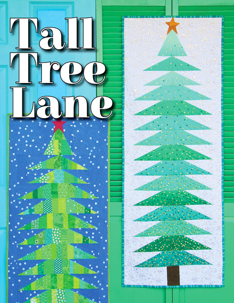 Tall Tree Lane Wallhanging Pattern